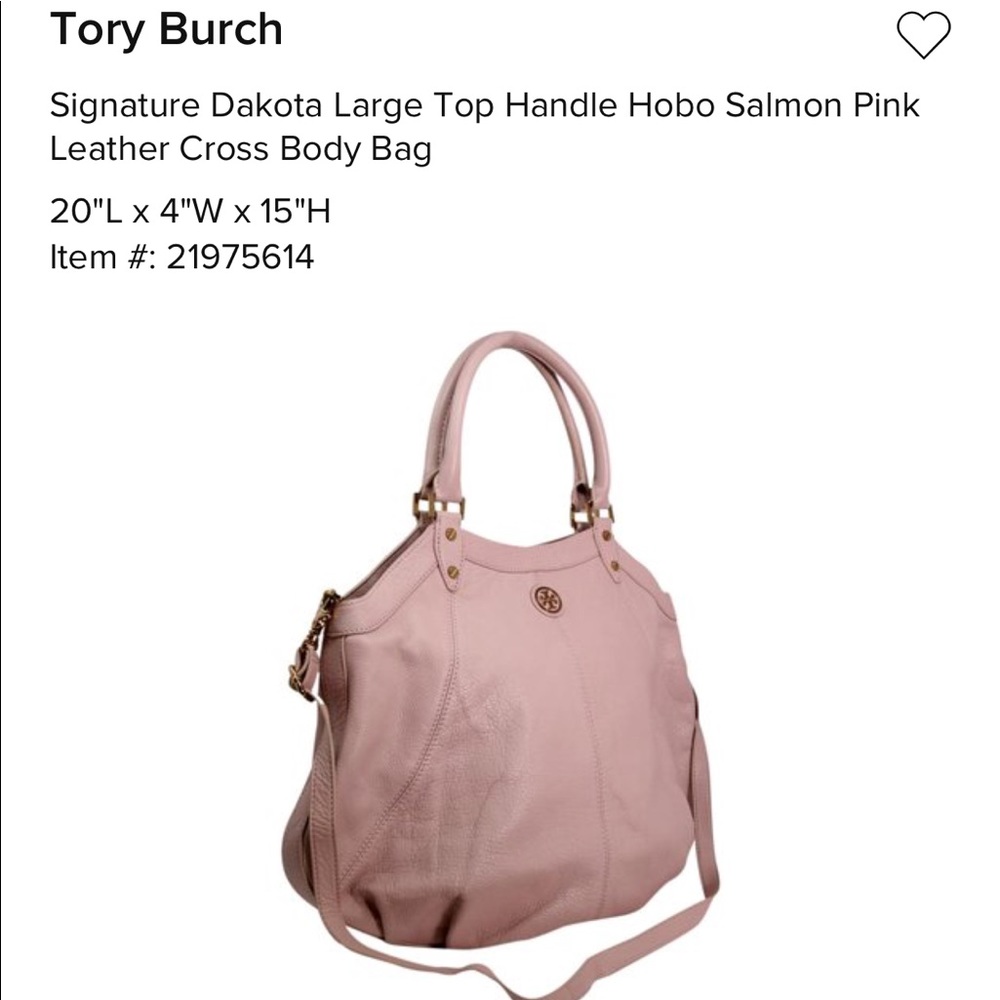 Tory burch Dakota large hobo bag